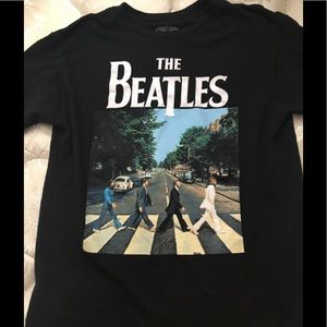 beatles black tee!